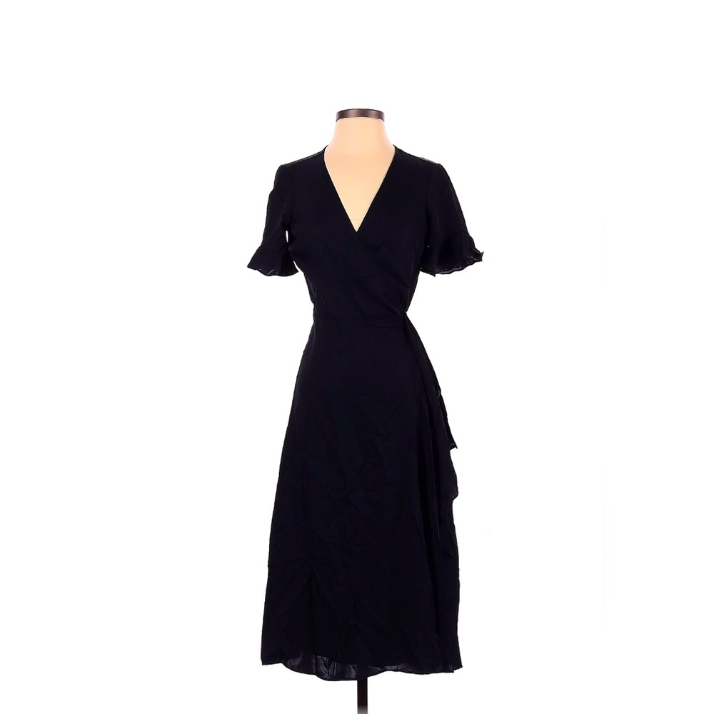 Madewell midi wrap dress